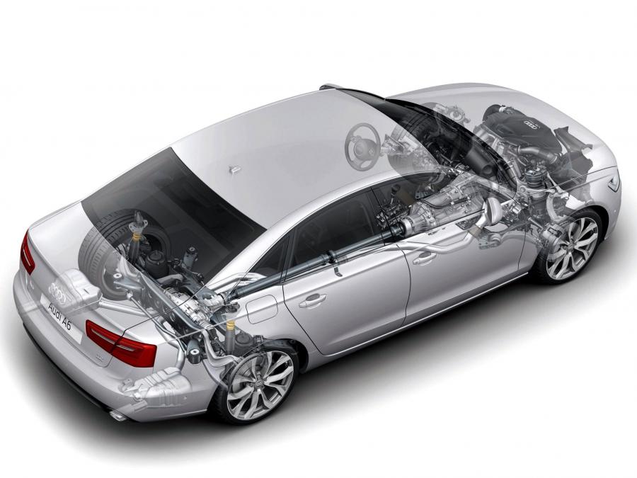 Схема Audi A6 3.0 TDI Sedan (4G, C7) 2011 года  (WW) (фото 74 из 74)